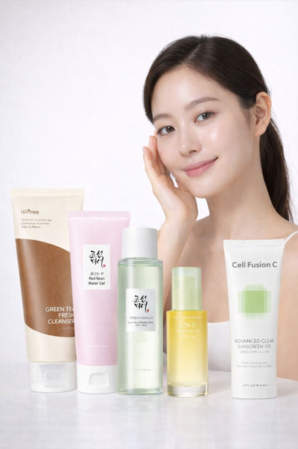 Korean Skincare Routine for Dullness and Radiance- Oily Skin