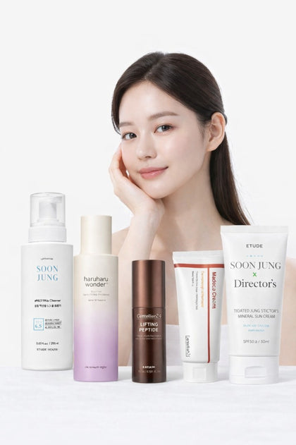 Korean Skincare Routine for Fine Lines and Wrinkles- Sensitive Skin
