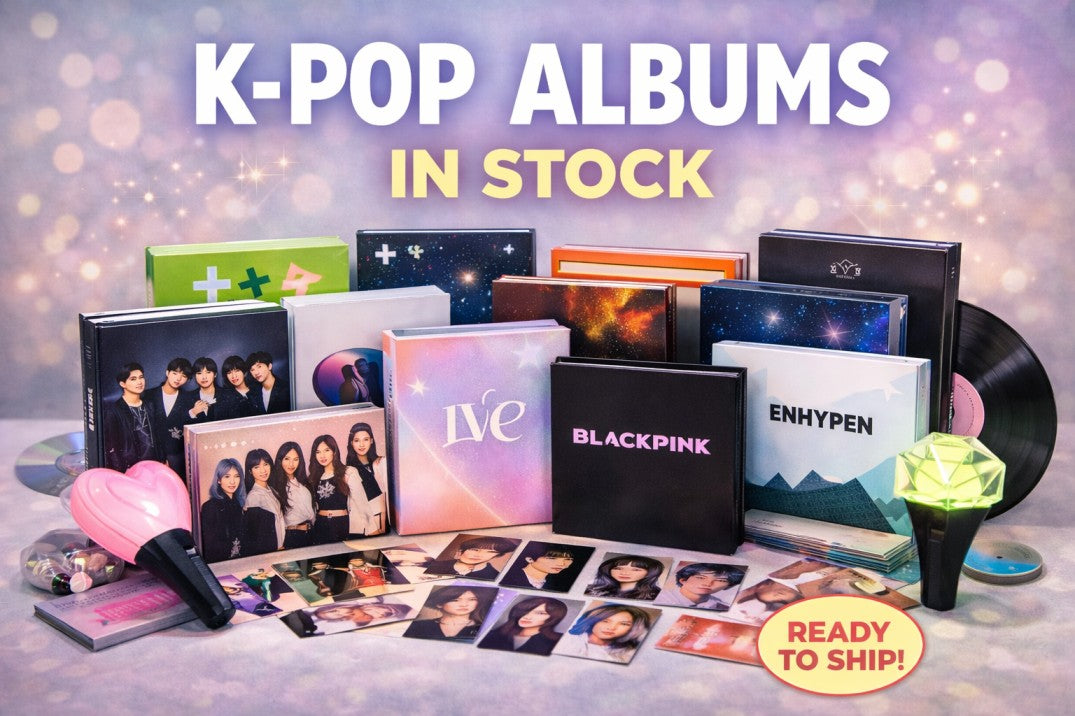Shop K-POP Albums - In Stock at Luxiface with a curated selection of K-pop albums ready to ship.