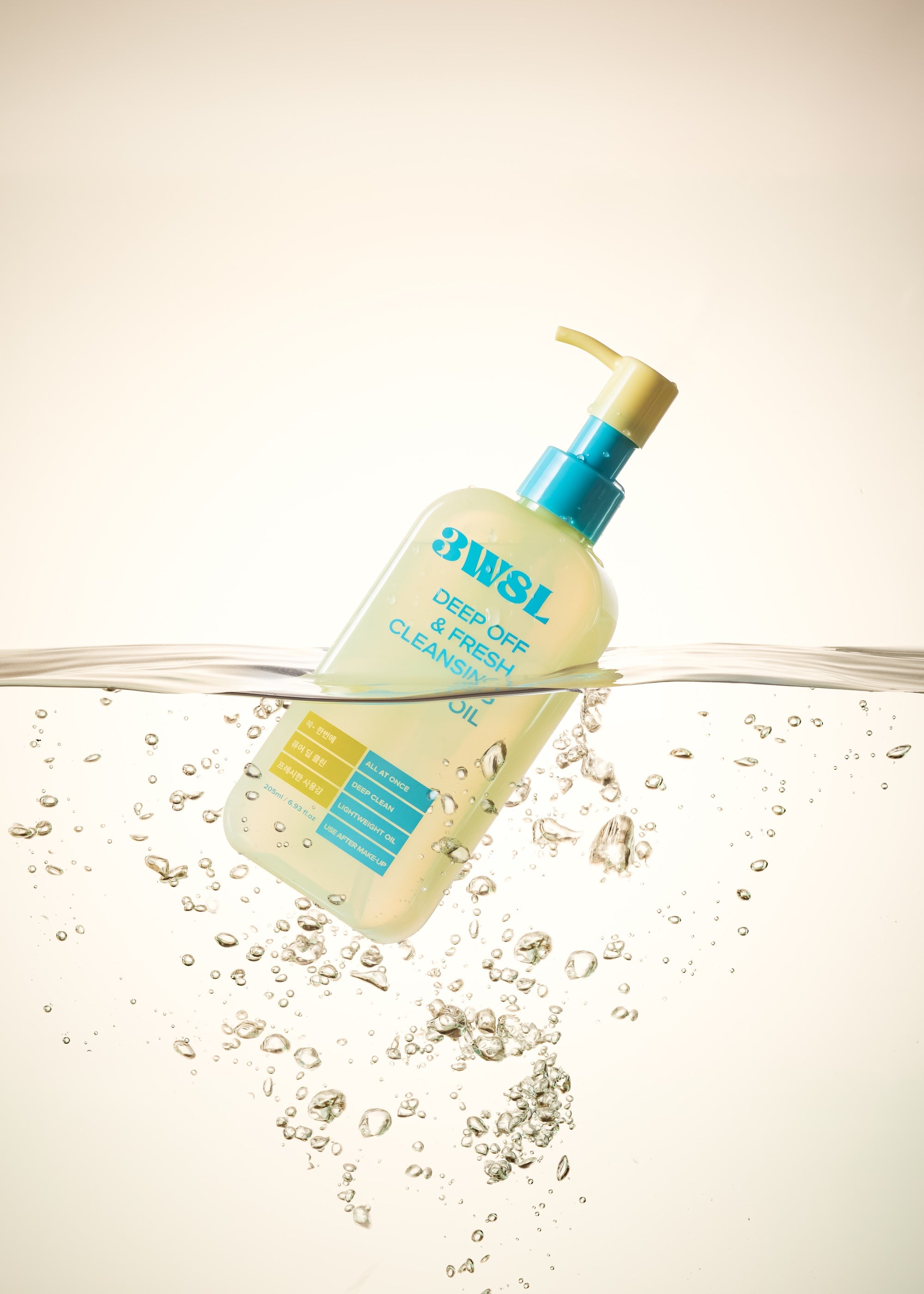 [3W8L] Deep Off & Fresh Cleansing Oil 205ml image 6