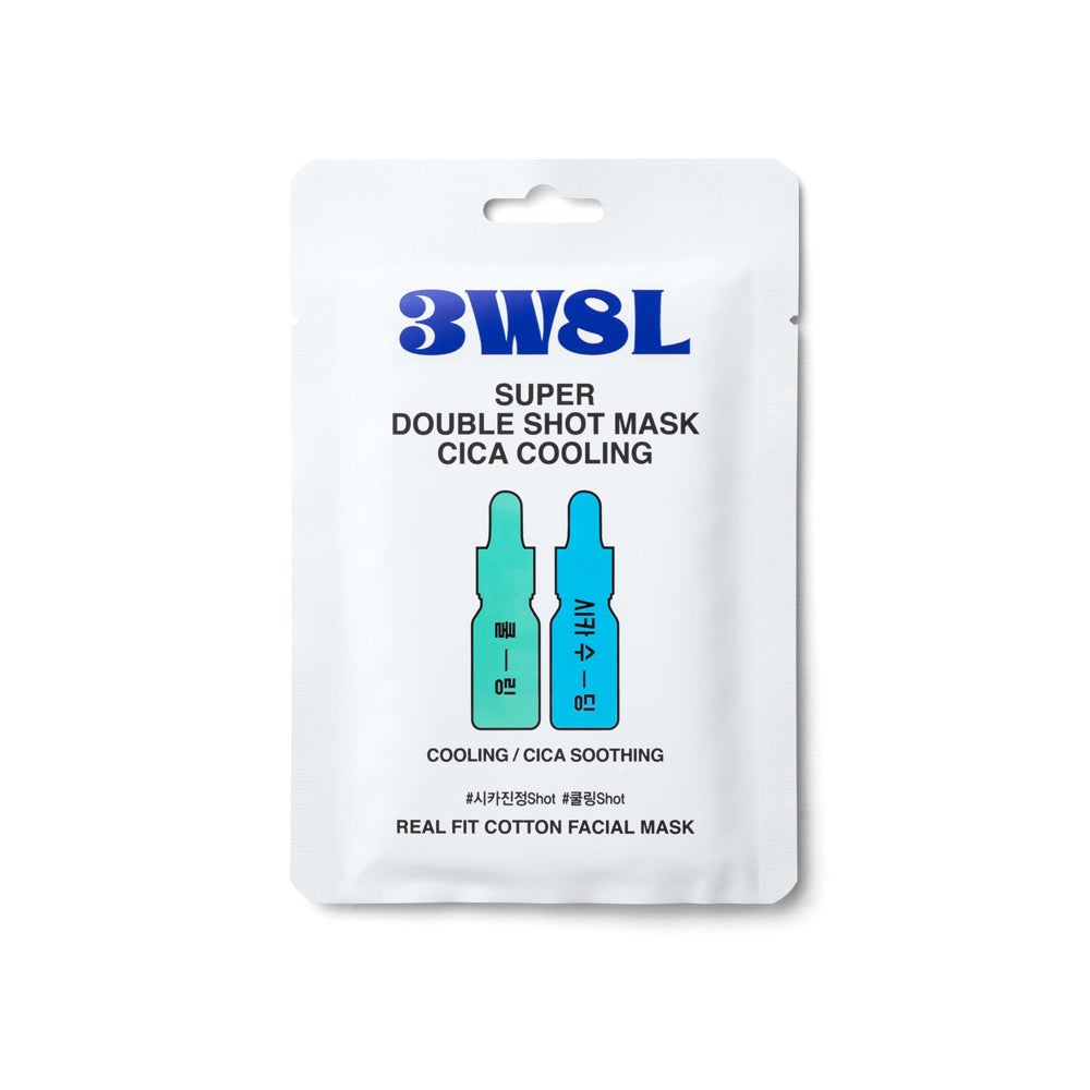 [3W8L] Super Double Shot Mask Cica Cooling 27ml image 8