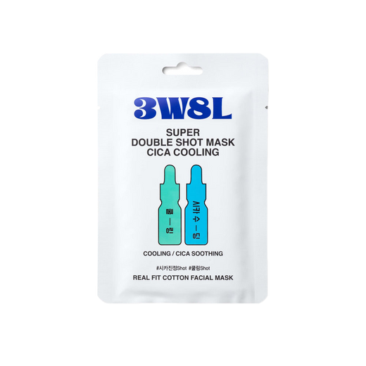 [3W8L] Super Double Shot Mask Cica Cooling 27ml