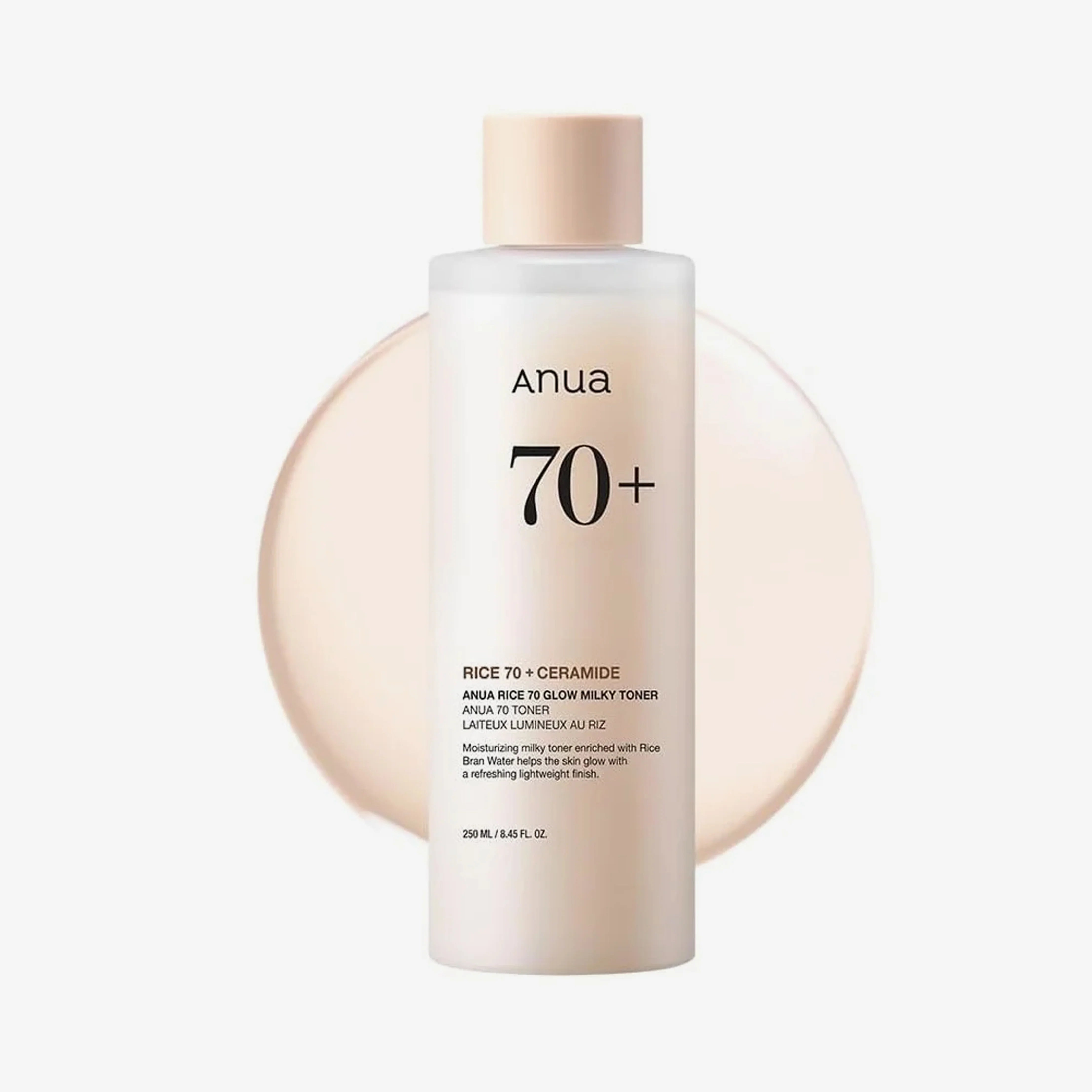 [Anua] Rice 70 Glow Milky Toner 250ml image 2