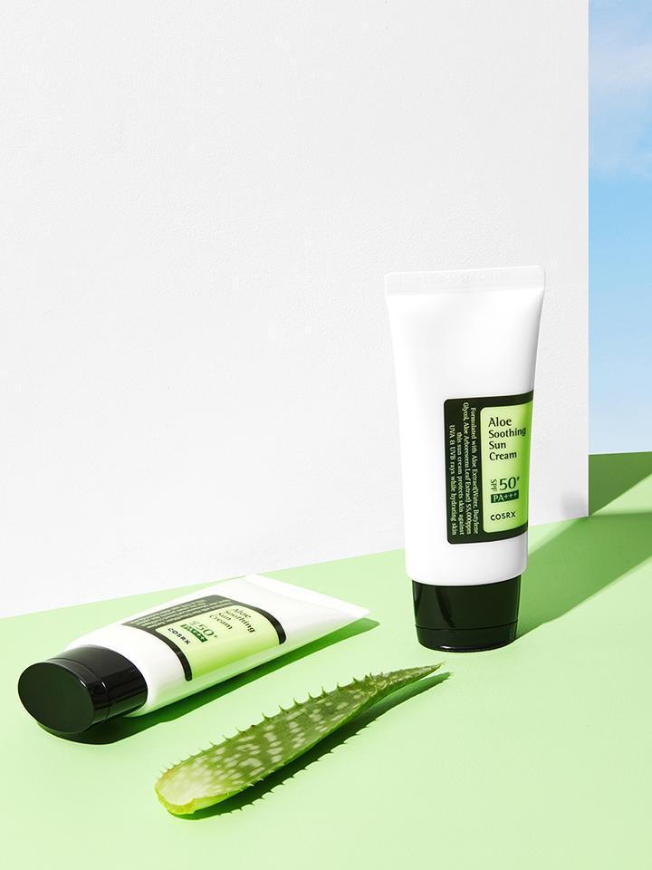 [Cosrx] Aloe Soothing Sun Cream SPF50+ PA+++ 50ml image 3