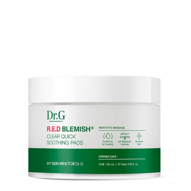 [Dr.G] Red Blemish Clear Quick Soothing Pads 70ea image 4