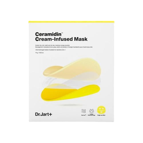 [Dr.Jart+] Ceramidin Cream-Infused Mask 18g - 5pcs