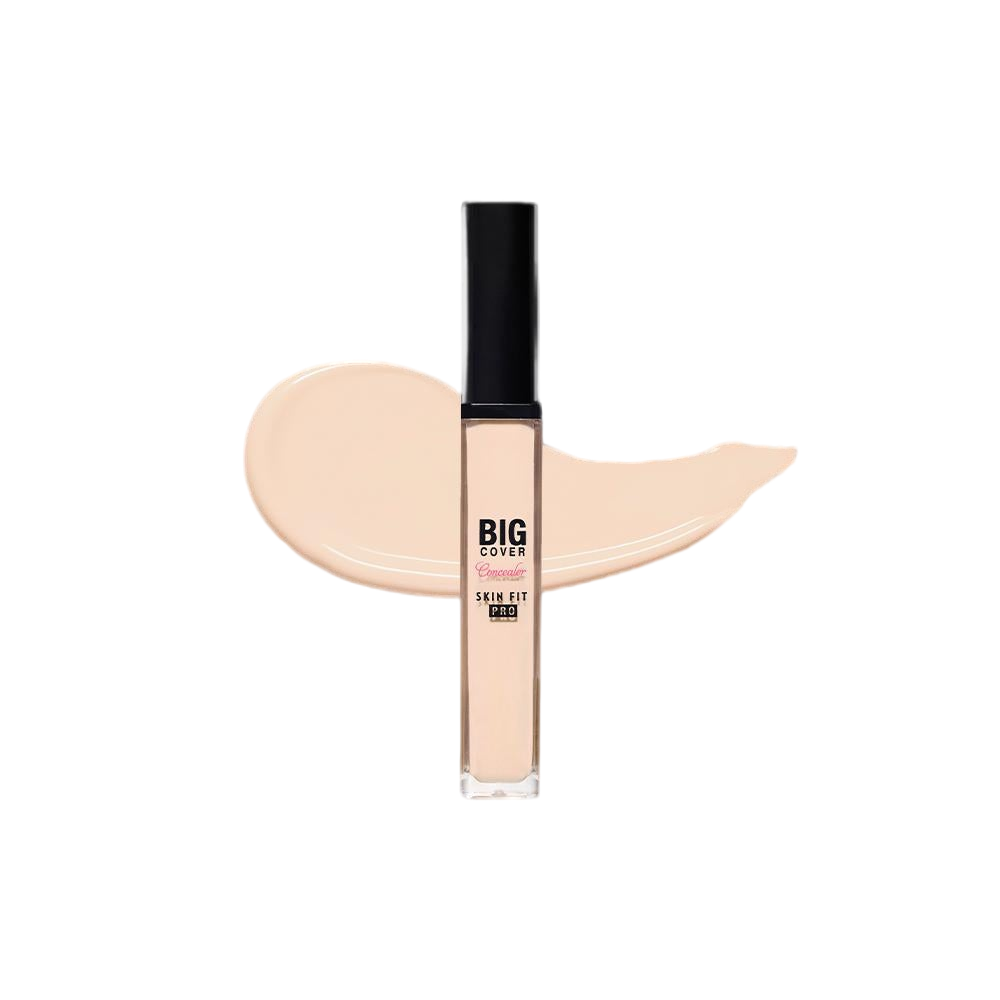 [EtudeHouse] Big Cover Skin Fit Concealer PRO 7g -P03 Light Vanilla image 1