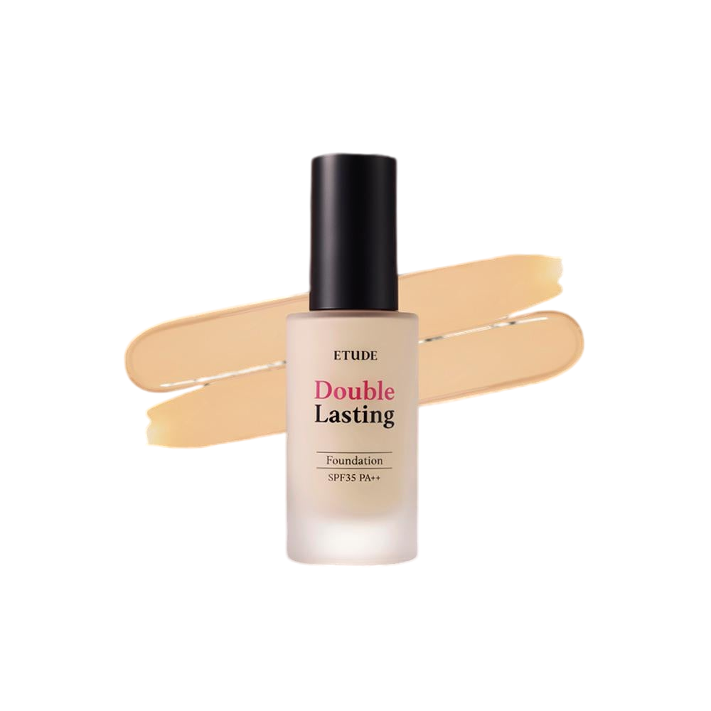 [EtudeHouse] Double Lasting Foundation 30g -No.23W1 Honey Sand image 1