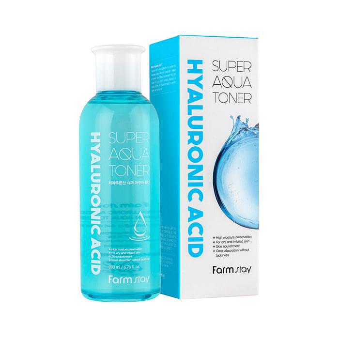[Farmstay] Hyaluronic Acid Super Aqua Toner 200ml image 2