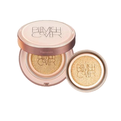 [Hanskin] Glow Blemish Cover Conceal Cushion No. 21 Cream 11g*2 image 1