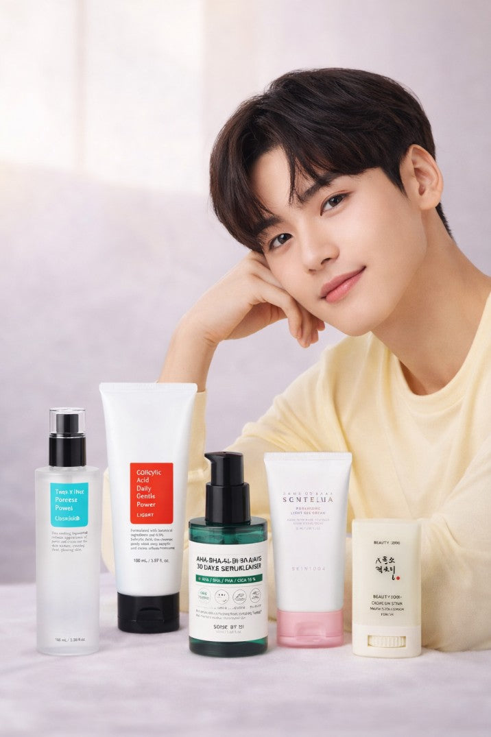 K-Idol Pore-Care & Tone Set (PHA/BHA, Inspired) image 1