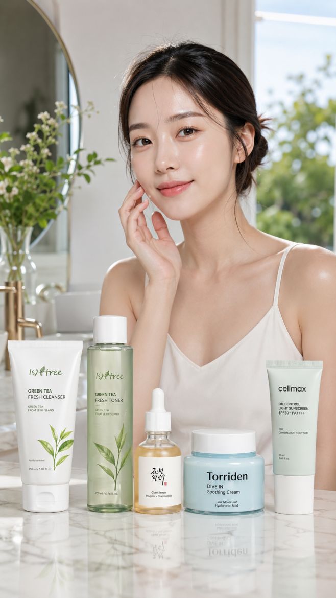 Korean Combination Skin Balancing Routine image 1