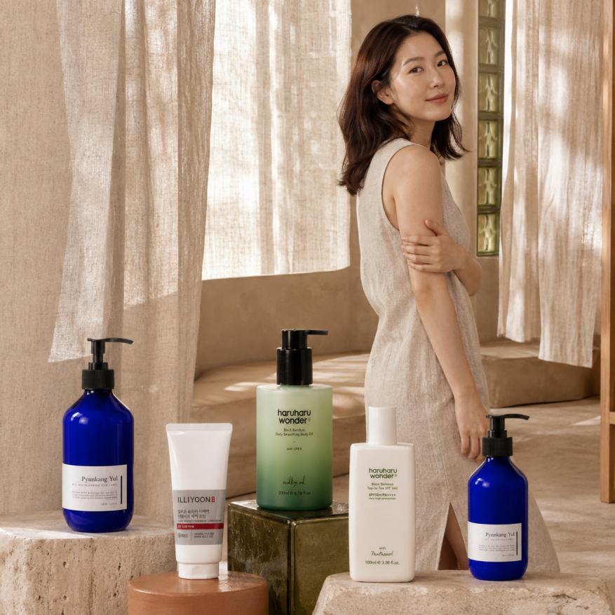 Korean Gentle Body Dryness and Barrier Routine image 1