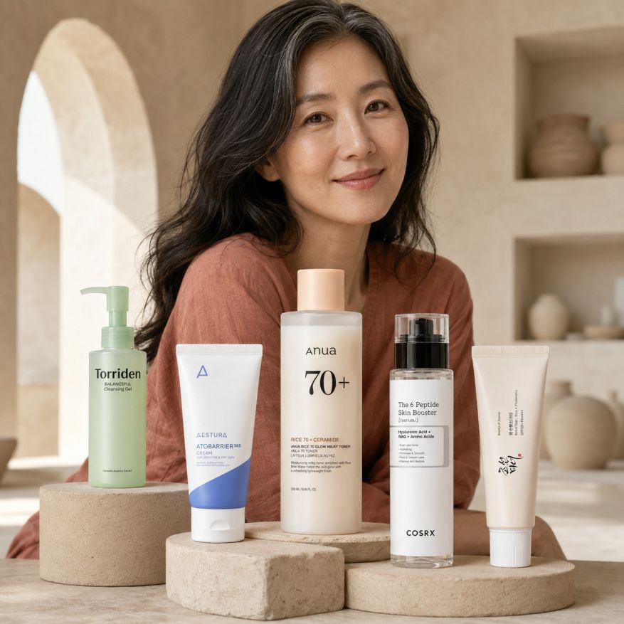 Korean Gentle Slow Aging Barrier Complete Routine image 1
