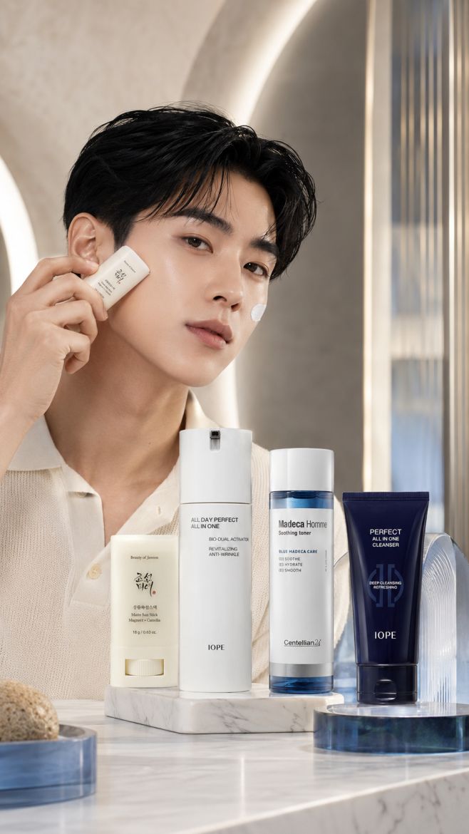 Korean Men’s Skincare Starter Routine image 1