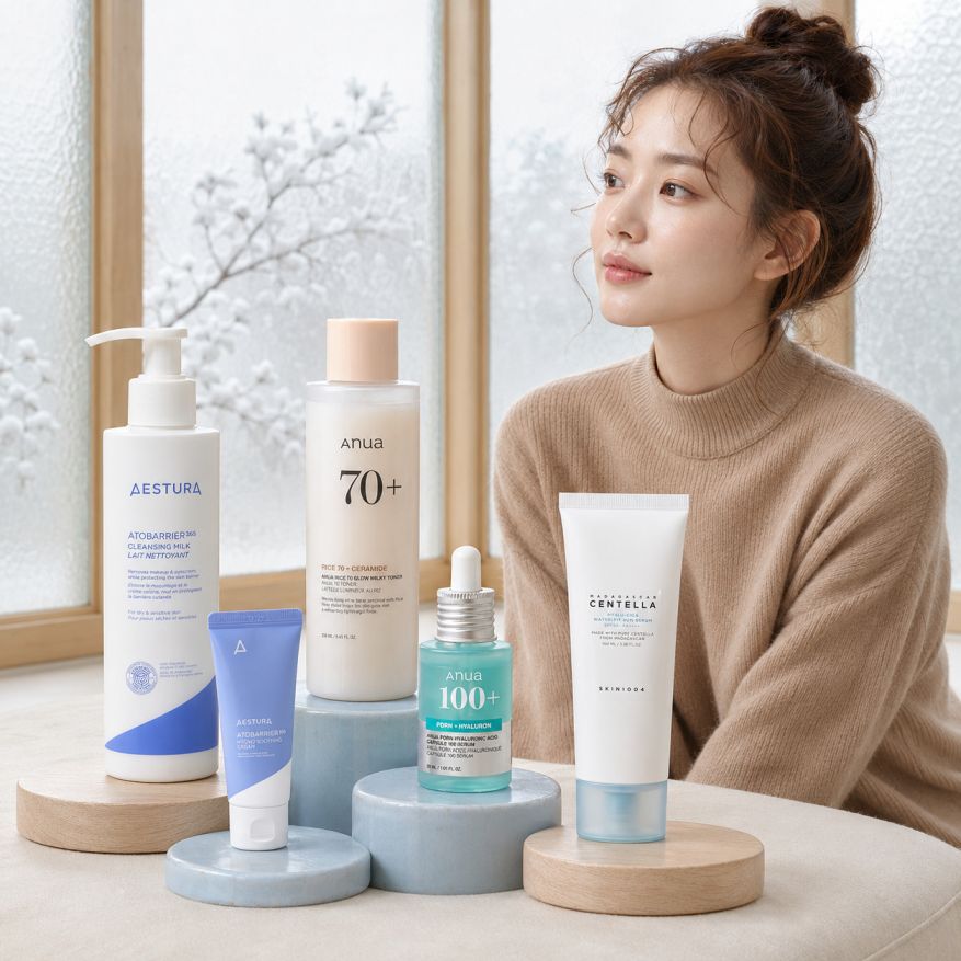 Korean Moderate Dehydrated Skin Complete Routine image 1