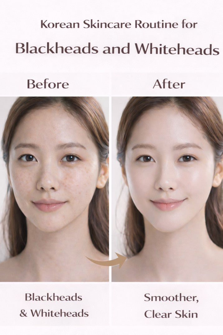 Korean Skincare Routine for Blackheads and Whiteheads- Normal Skin image 2