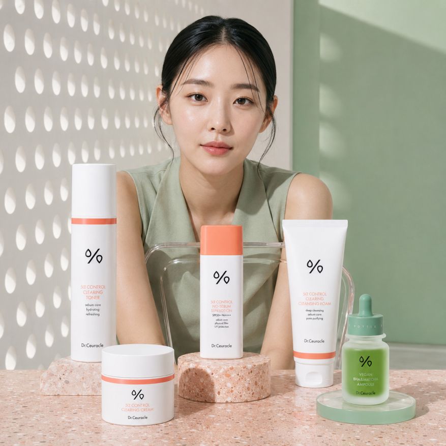 Korean Sun and Oil Control Complete Routine image 1