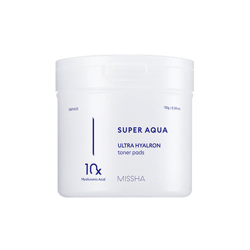 [MISSHA] Super Aqua Ultra Hyalron Toner Pads 180g/ 90pcs image 3