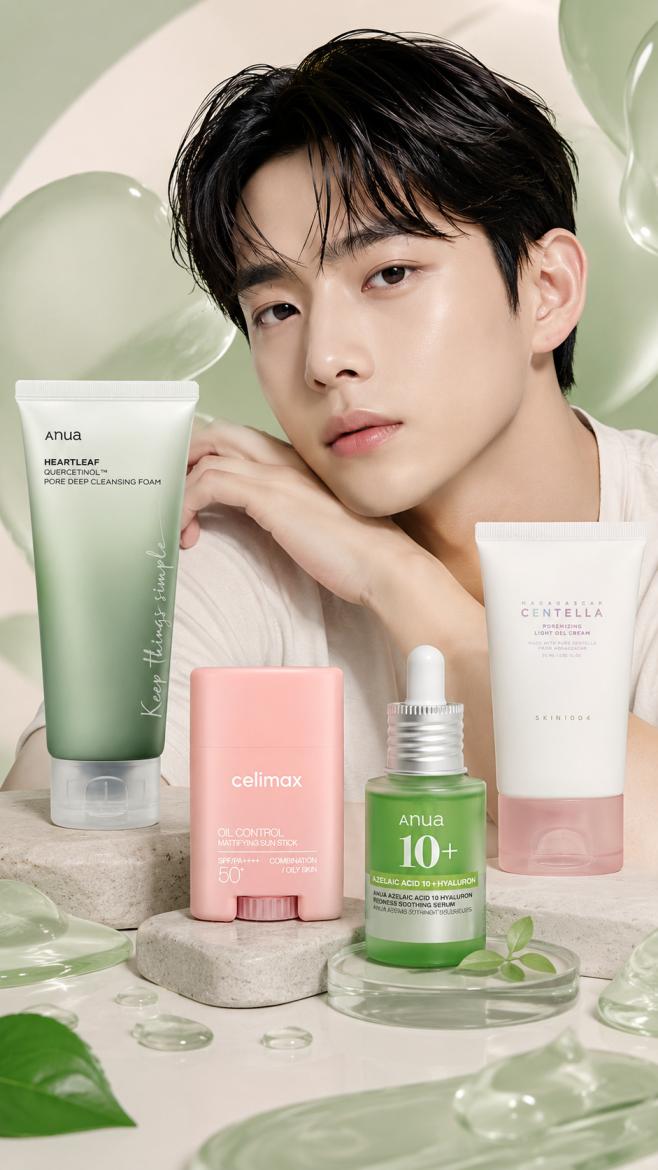 Men’s Oily Skin & Pore Care Routine image 1
