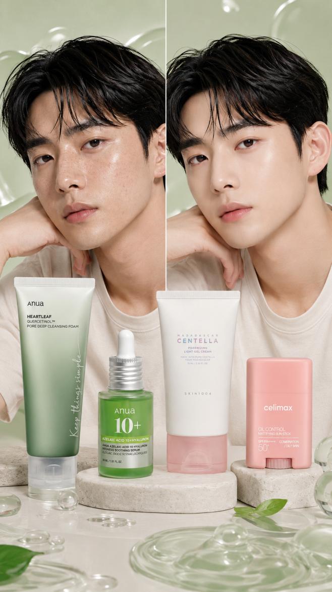 Men’s Oily Skin & Pore Care Routine image 2