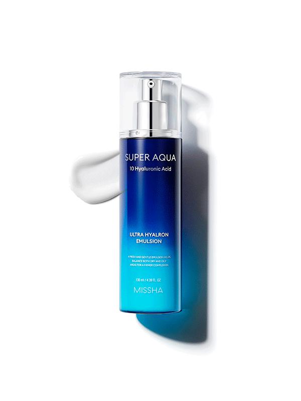 [Missha] Super Aqua Ultra Hyalron Emulsion 130ml image 2