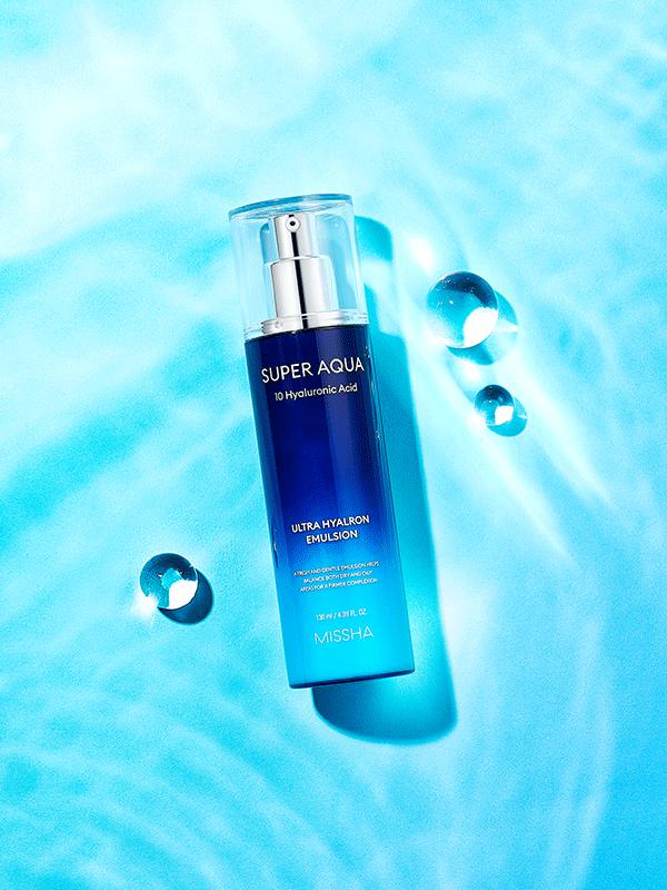 [Missha] Super Aqua Ultra Hyalron Emulsion 130ml image 3