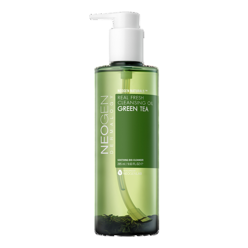 [NeoGen] Dermalogy Real Fresh Cleansing Oil Green Tea 285ml image 1