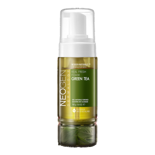 [NeoGen] Dermalogy Real Fresh Foam Cleanser Green Tea 160g