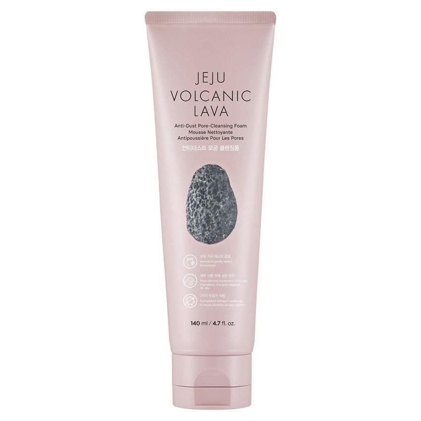 [Thefaceshop] Jeju Volcanic Lava Anti-Dust Pore-Cleansing Foam 140ml image 2