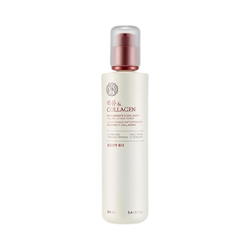 [Thefaceshop] Pomegranate And Collagen Volume Lifting Toner 160ml image 1