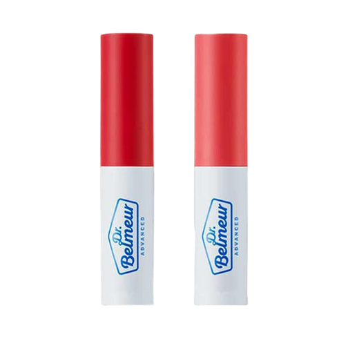 [Thefaceshop] dr. Belmeur advance cica touch lip balm - coral 5.5g