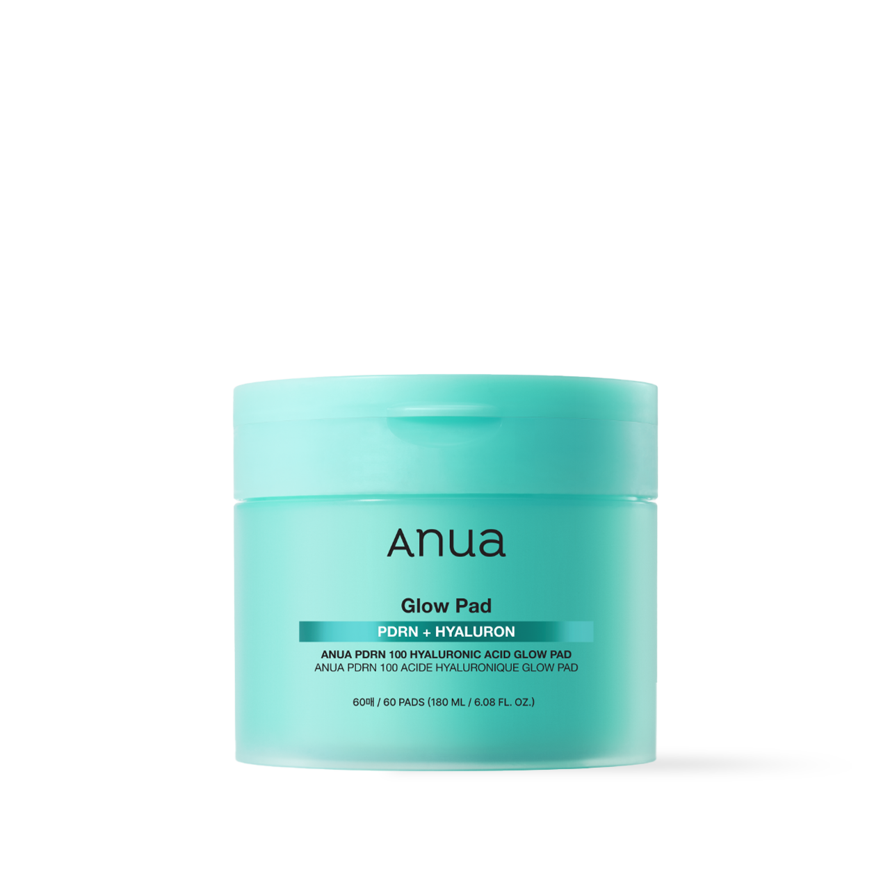 [anua] PDRN 100 Hyaluronic Acid Glow Pad 180ml 60ea image 1