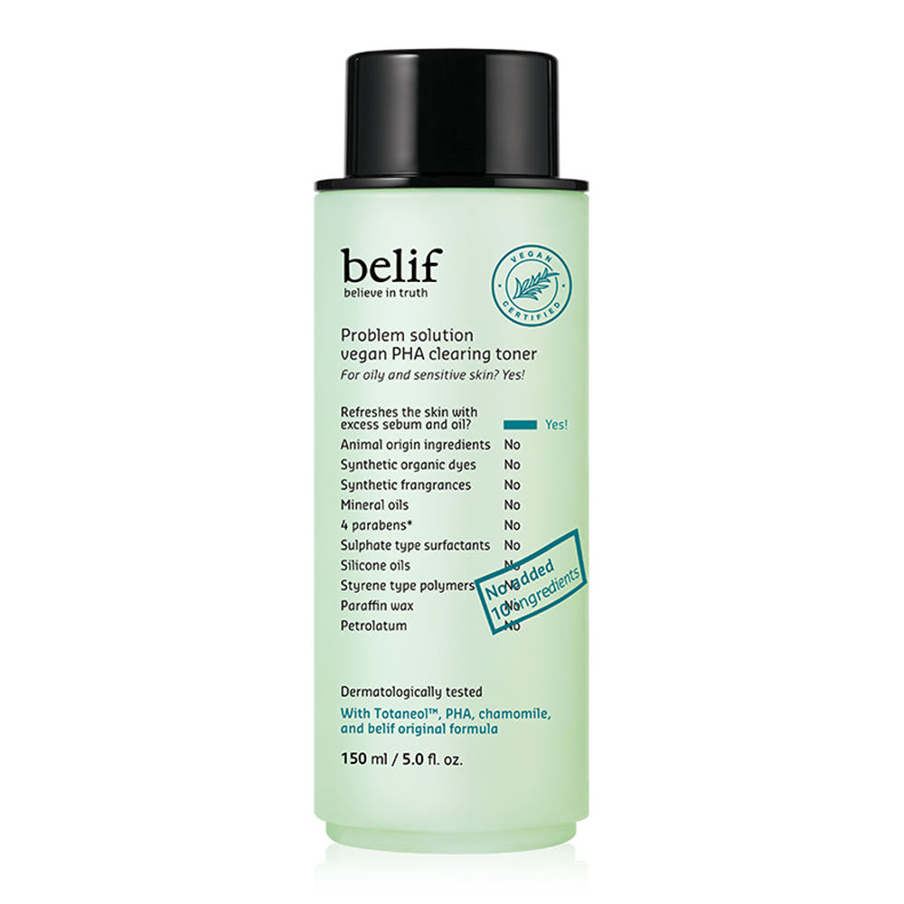 [Belif] Problem Solution Vegan PHA Clearing Toner 150ml image 1