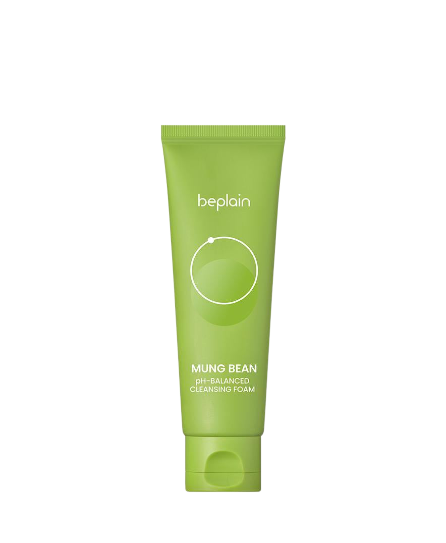 [beplain] Mung Bean pH-Balanced Cleansing Foam 80ml image 1