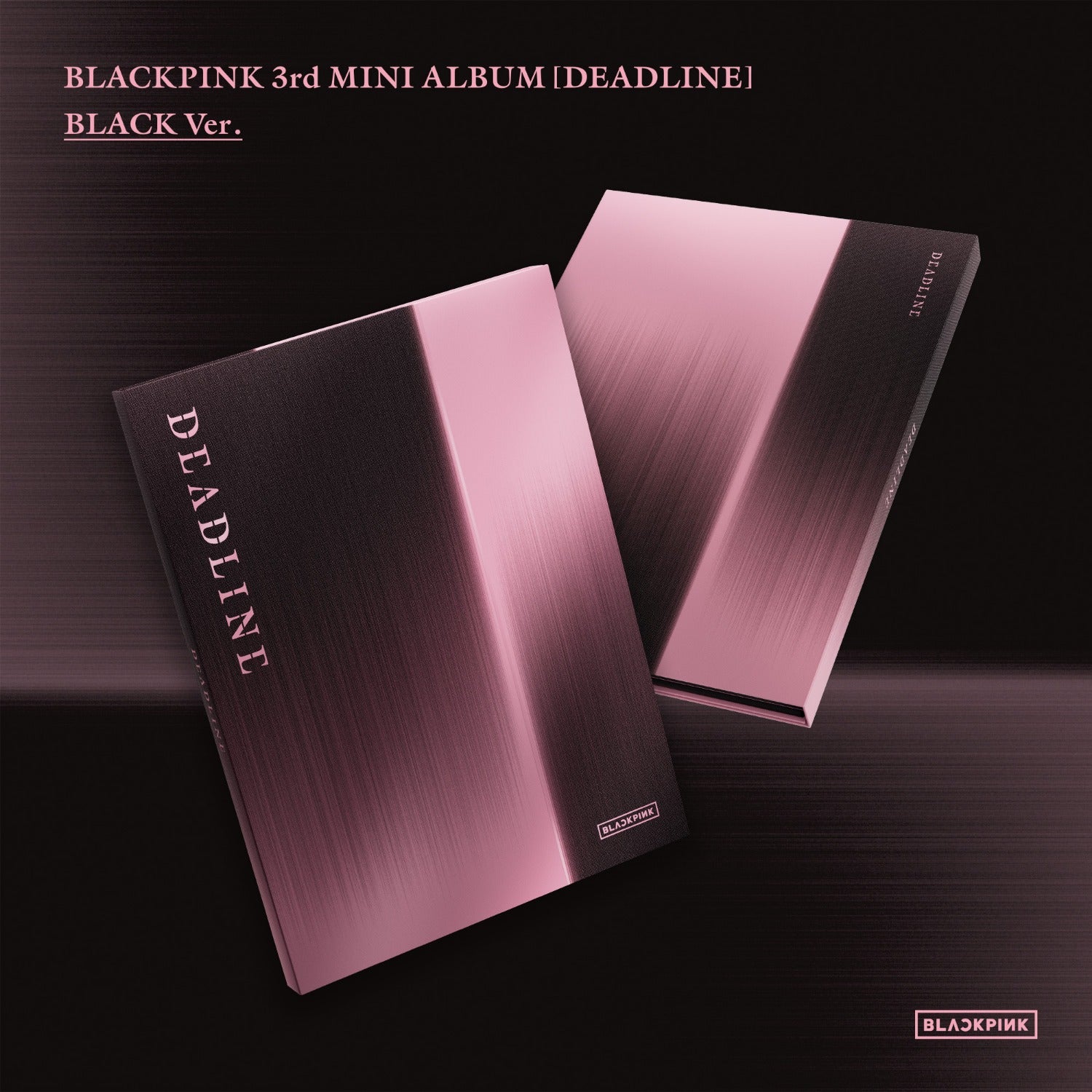 [BLACKPINK] BLACKPINK 3rd MINI ALBUM [DEADLINE] BLACK Ver. image 2