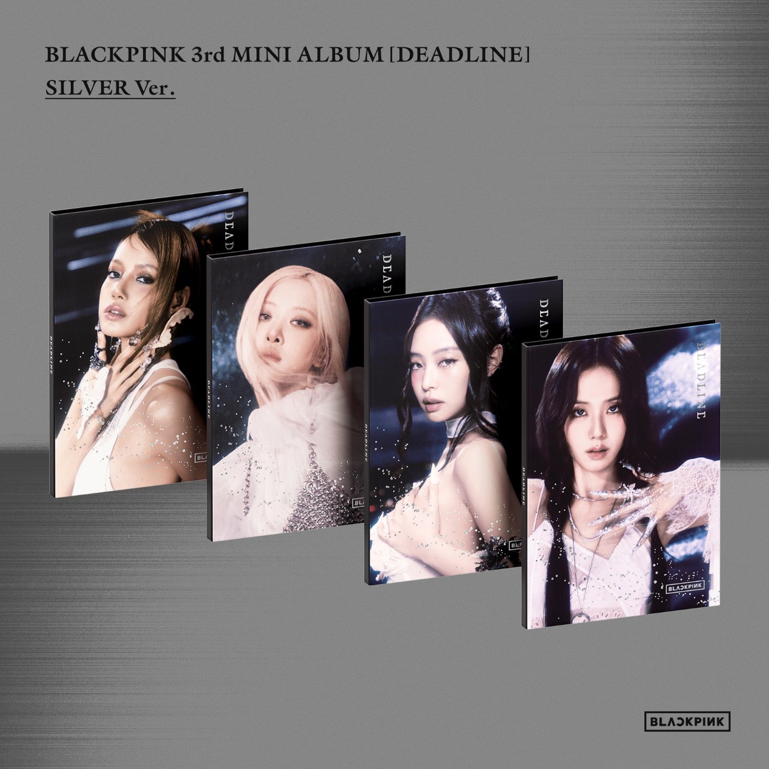 [BLACKPINK] BLACKPINK 3rd MINI ALBUM [DEADLINE] SILVER Ver. - ROSÉ ver. image 2