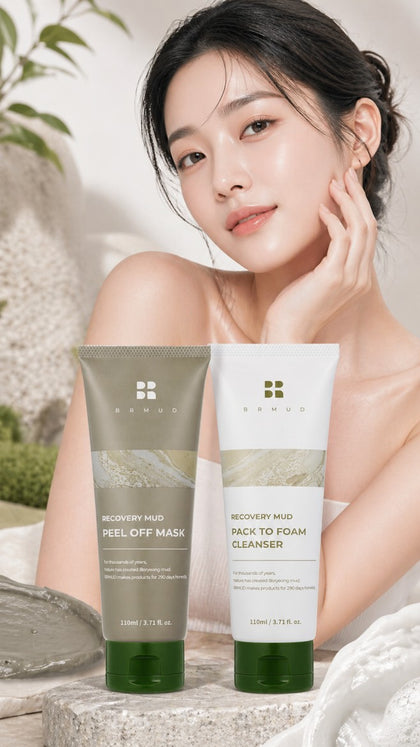 BRMUD Pore Care Mud Mask & Cleanser Duo