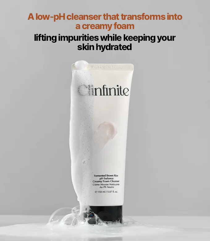 [Clinfinite] Fermented Rice Mild Acidic Creamy Foam Cleanser 150ml image 4