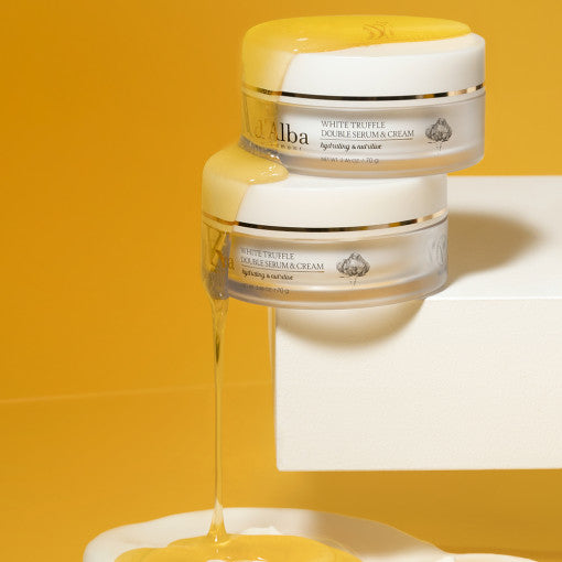 [d'Alba] White Truffle Double Serum & Cream 70g image 5