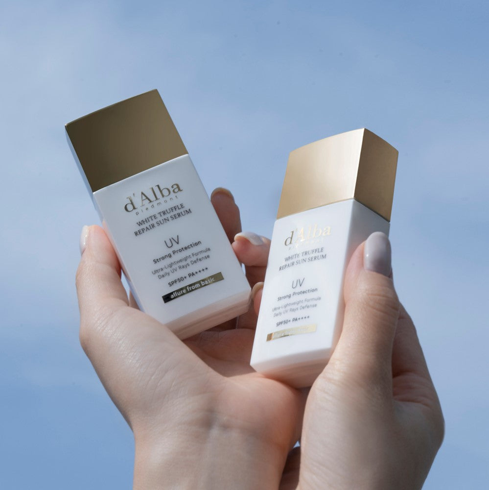 [d'Alba] White Truffle Repair Sun Serum SPF50+, PA++++ 35ml image 2