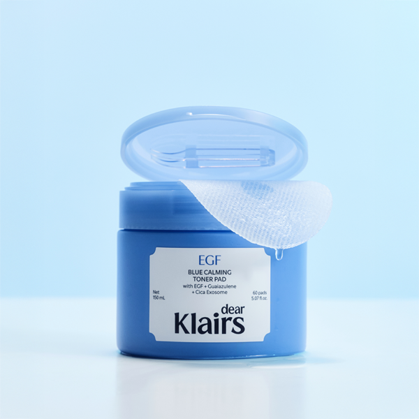 [Dear Klairs] EGF Blue Calming Toner Pad 150 ml 60 Pads image 6