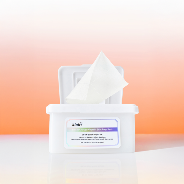 [Dear Klairs] Freshly Juiced Vitamin Skin Prep Pads 290 mL 80Pads image 3