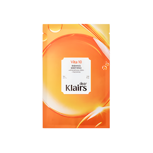 [Dear Klairs] Vita 10 Radiance Sheet Mask 25 ml image 1