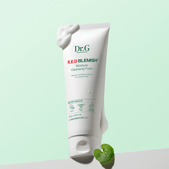 [Dr.G] Red Blemish Moisture Cleansing Foam 150ml image 2