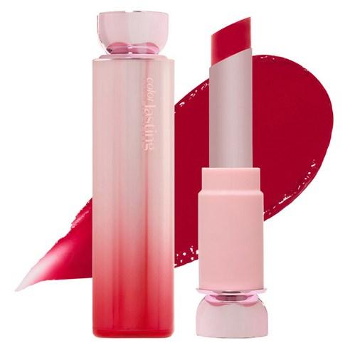 [Etudehouse] Color Lasting Glow Stick 3.2g - 03 Jealous Red image 1