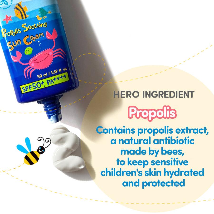[FormalBeeKids] Propolis Soothing Sun Cream SPF50+ PA++++ 50ml image 4