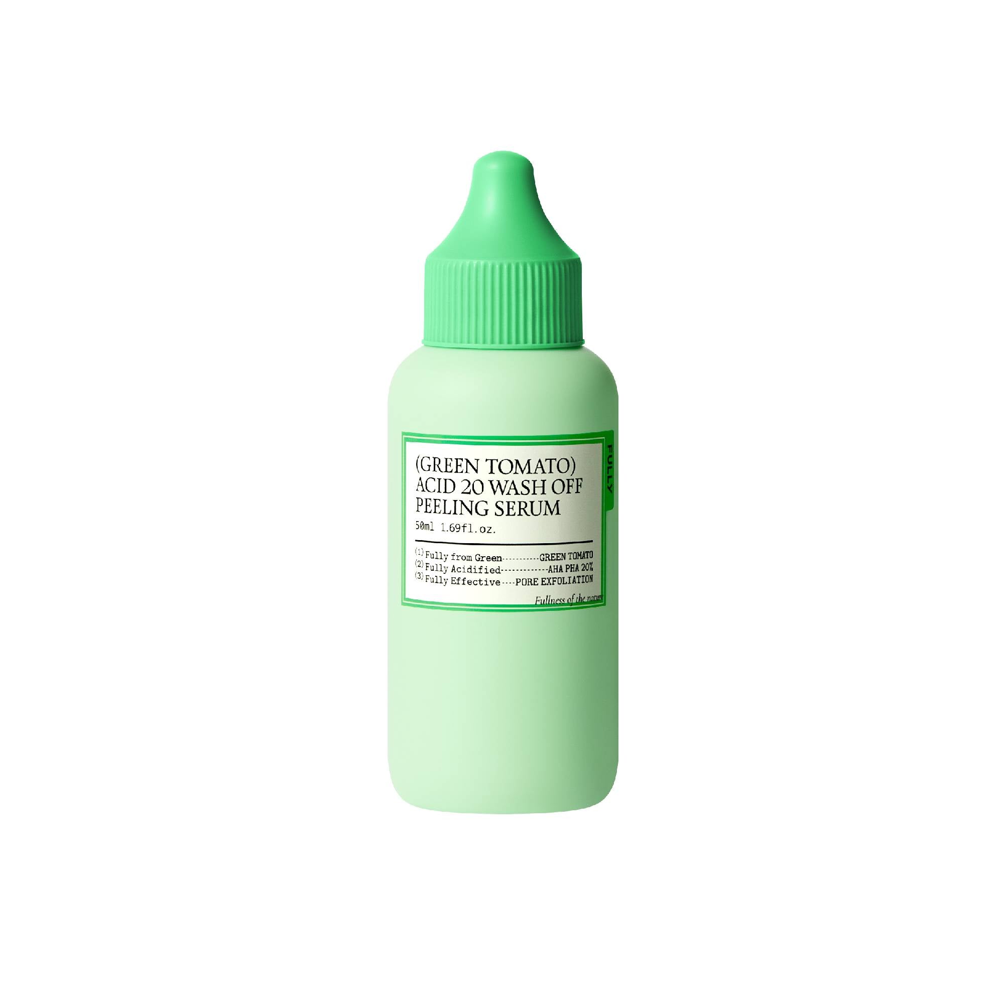 [FULLY] Green Tomato Acid 20 Wash Off Peeling Serum 50ml image 1