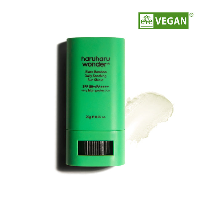 [haruharuwonder] Black Bamboo Daily Soothing Sun Shield  SPF50+ PA++++ 20g image 3
