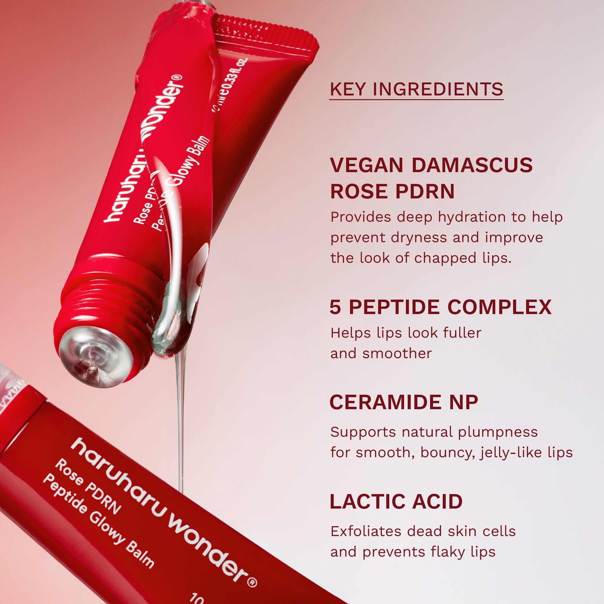 [Haruharuwonder] Rose PDRN Peptide Glowy Balm 10ml image 5